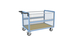 Chariot conteneur grillagé sans toit 1200x800 mm 500 kg - FIMM - 800726231