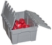 Bac plastique 600x400x250 mm avec couvercle FIMM - 802006768