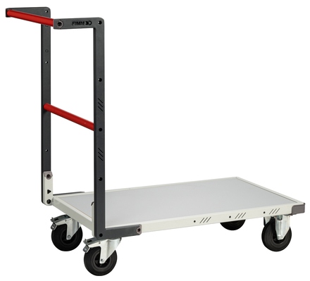 Chariot dossier fixe 850x500 mm plateau mélaminé roues CC 250 kg - FIMM - 804721110