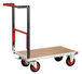 Chariot dossier repliable 850x500 mm plateau médium roues CC 400 kg - FIMM - 804721231