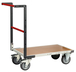 Chariot dossier fixe 850x500 mm plateau médium roues TPE 400 kg - FIMM - 804721240