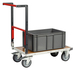 Chariot dossier repliable 850x500 mm plateau médium roues TPE 400 kg - FIMM - 804721241
