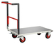 Chariot dossier repliable 850x500 mm plateau tôle roues CC 400 kg - FIMM - 804721331