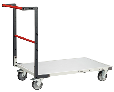 Chariot dossier fixe 1000x600 mm plateau mélaminé roues TPE 250 kg - FIMM - 804722120
