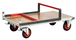 Chariot dossier repliable 1000x600 mm plateau médium roues CC 400 kg - FIMM - 804722231