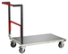 Chariot dossier repliable 1000x600 mm plateau tôle roues TPE 250 kg - FIMM - 804722321