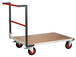 Chariot dossier fixe 1200x800 mm plateau médium roues CC 400 kg - FIMM - 804723230