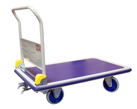 Chariot 500 kg 1240 x 790 mm avec frein dossier repliable FIMM - 805007348