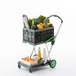 Chariot pliant Clax avec caisse pliable 60 kg FIMM - 805010691