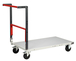 Chariot monté dossier repliable 1000x600 mm plateau mélaminé roues CC 250 kg - FIMM - 806722111