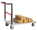 Chariot monté dossier repliable 1000x600 mm plateau mélaminé roues TPE 250 kg - FIMM - 806722121