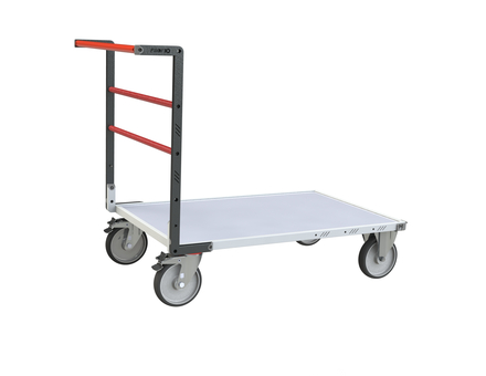 Chariot dossier fixe plateau bois mélaminé 1200x800 mm 600 kg - FIMM - 806723150