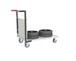 Chariot modulaire dossier plateau bois 850x500 mm 250 kg - FIMM - 806724171