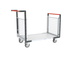 Chariot modulaire grillagé 2 dossiers plateau bois 1000x600 mm 250 kg - FIMM - 806724242