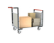 Chariot avec plaque alvéolaire 2 dossiers et plateau 1000x600 mm 250 kg - FIMM - 806724282