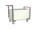 Chariot modulaire 2 dossiers + 2 ridelles et plateau 1000x600 mm 250 kg - FIMM - 806724285