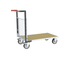 Chariot modulaire grillagé 1 dossier + plateau bois 1000x600 mm 500 kg - FIMM - 806724541