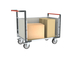 Chariot avec 2 dossiers + 1 ridelle et plateau 1000x600 mm 500 kg - FIMM - 806724574