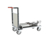 Chariot modulaire - 1 dossier + plateau bois avec tapis caoutchouc 1000x600 mm 500 kg - FIMM - 806724591