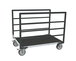 Chariot tube avec 2 ridelles et plateau 1200x800 mm 500 kg - FIMM - 806724633
