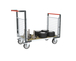 Chariot modulaire grillagé 2 dossiers + plateau bois 1200x800 mm 500 kg - FIMM - 806724642