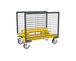 Chariot grillagé avec 2 ridelles et plateau 1200x800 mm 500 kg - FIMM - 806724663