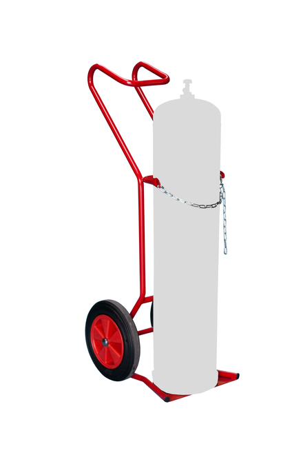 Diable 250 kg 1 bouteille roues Ø 400 mm pneumatiques FIMM - 810007885