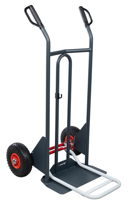 Diable à poignées à garde bavette repliable roues increvables - DBA 350 kg - 810302122