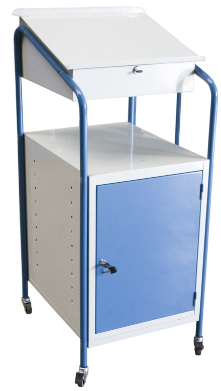 Pupitre atelier bloc 1 porte sur roulettes FIMM - 820005970