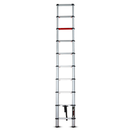 Echelle télescopique aluminium anodisé 11 échelons - FIMM - 835007801