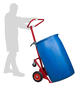 Diable à fût universel 350 kg roues Ø 250 mm caoutchouc FIMM - 840005688