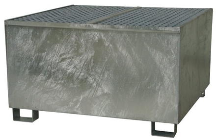 Bac 1 transicuve 4 fûts 1000 L acier galvanisé 1320x1220x760 FIMM - 845006635