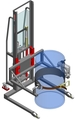 Gerbeur Levfix manuel 600 kg encadrant retourneur fût FIMM - 845008018