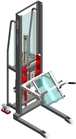 Gerbeur Levfix manuel 300 kg roto bidon 30L FIMM - 845008019