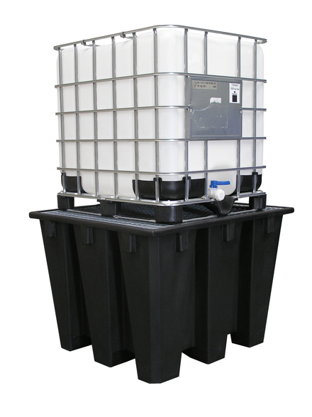 Bac PE recyclé 1 transicuve caillebotis acier galvanisé FIMM - 845009506