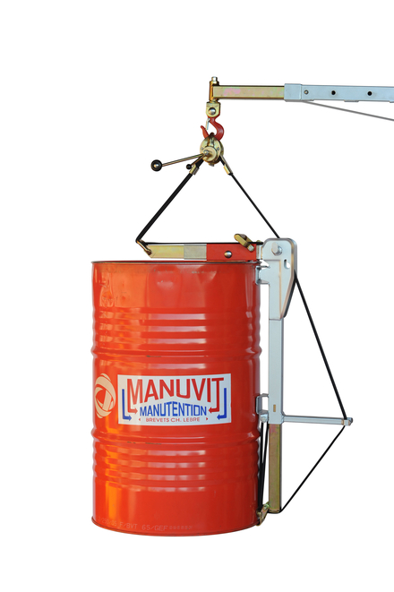 Pince manuelle pour retourner des fûts métalliques 350 kg FIMM - 845010416
