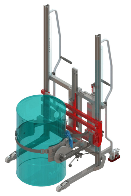Gerbeur Lev à levée manuelle avec accessoire Rotofûts - 120 kg - FIMM - 845010500