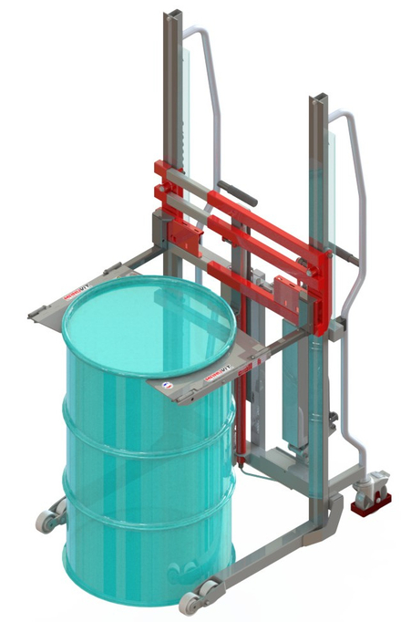 Gerbeur Lev à levée manuelle avec accessoire plaques inclinables - 120 kg - FIMM - 845010501