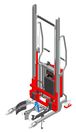 Gerbeur Lev à levée électrique avec accessoire Rotofûts - 350 kg - FIMM - 845010520