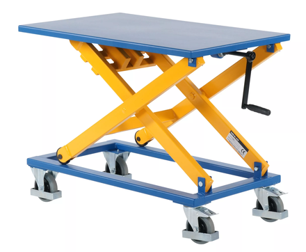 Table élévatrice 300kg 950x600 simple ciseaux à manivelle FIMM - 855007767