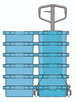 Transbac peseur galva 30/60 L - 500 kg - FIMM - 855010430