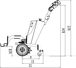 Tracteur pousseur électrique batterie 24V/20Ah charge 1000 kg - FIMM - 855010465