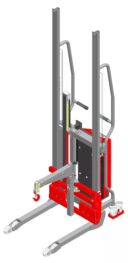 Gerbeur Lev à levée électrique avec potence - charge 150 kg - FIMM - 855010527