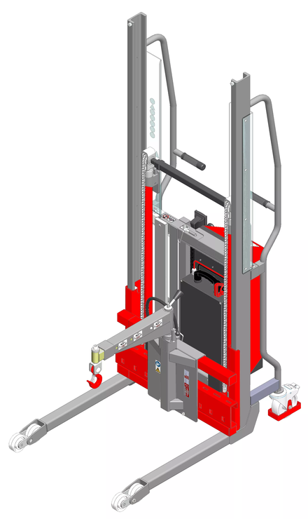 Gerbeur Lev à levée électrique avec potence - 400 kg - FIMM - 855010528