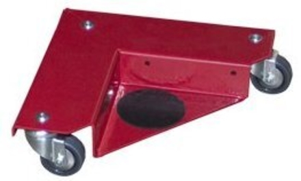 Jeu de 4 coins roulants acier CU 400 kg FIMM - 860006704