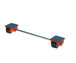 Rouleurs charges lourdes 2 T 2 galets & barre de liaison FIMM - 865004365