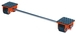 Rouleurs charges lourdes 2 T 2 galets & barre de liaison FIMM - 865004365