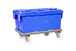 Plateau roulant 500 kg 600x400 polypro renforcé avec rebords FIMM - 865007660