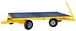 Remorque 5000 kg 3000x1500 mm 2 essieux directeurs FIMM - 870000470