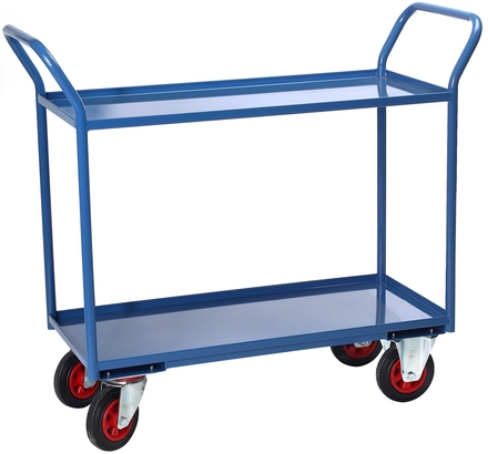 CHARIOT FIMM À 2 PLATEAUX TÔLE 935 X 435 MM 400 KG - 880000552